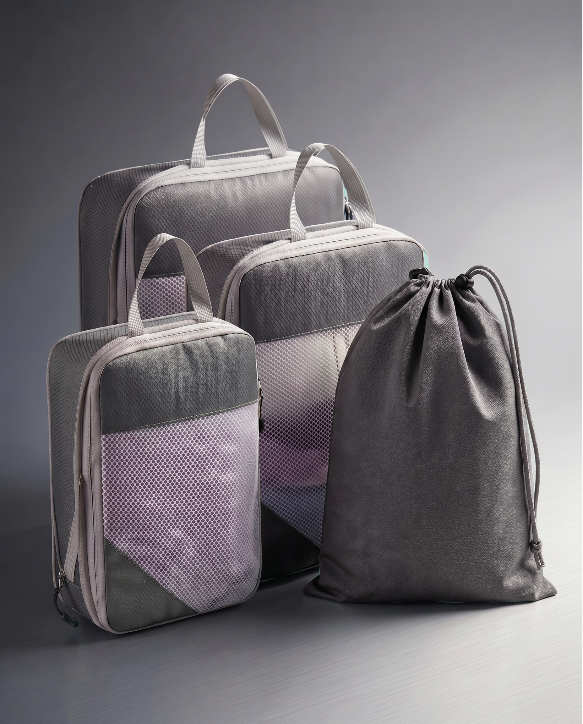 Mesh Compression Packing Cubes - 4 Pack