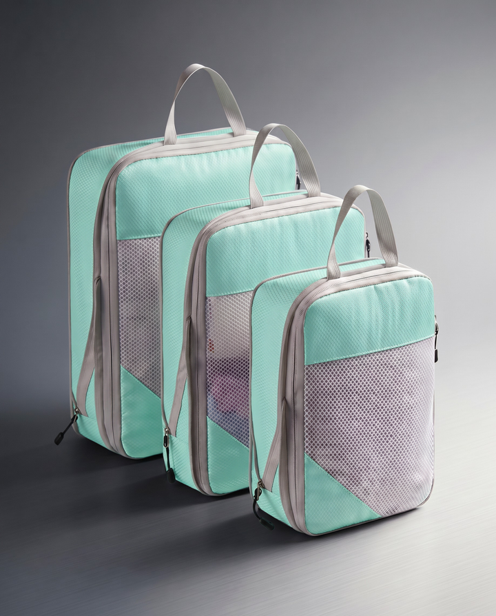 Mesh Compression Packing Cubes - 3 Pack
