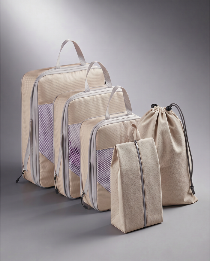 Mesh Compression Packing Cubes - 5 Pack